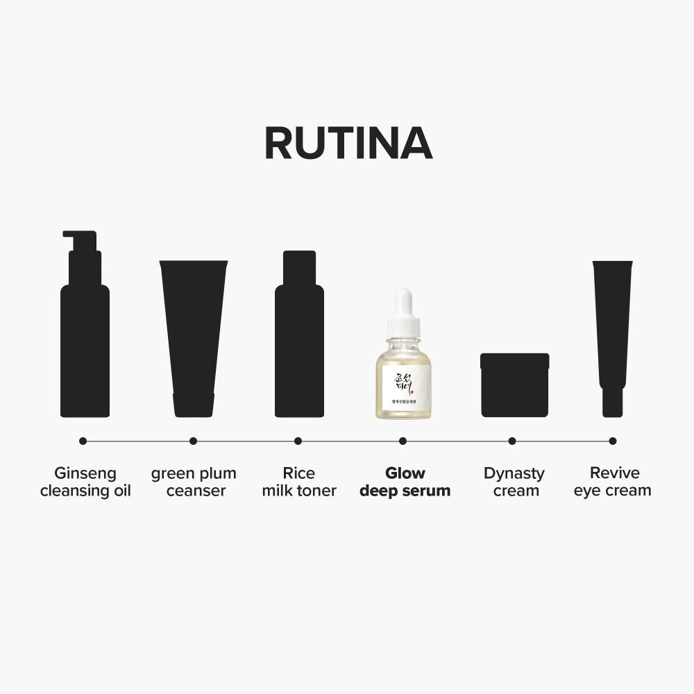 GLOW DEEP SERUM: RICE + ALPHA ARBUTIN (SUERO PARA ROSTRO)
